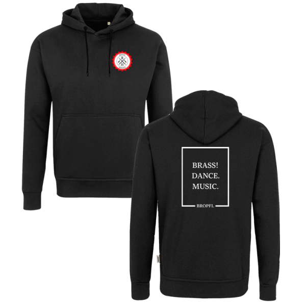 Schwarzer Hoody / Motiv 2