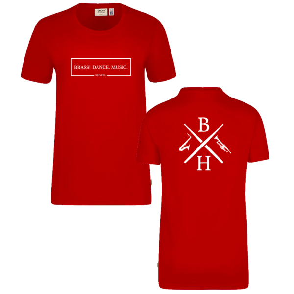 Rotes Unisex T-Shirt / Motiv 7