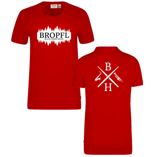 Rotes Unisex T-Shirt / Motiv 5