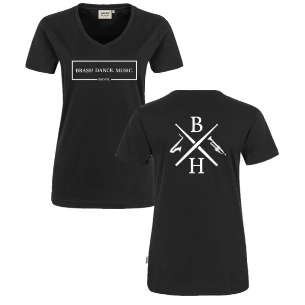 Schwarzes Damen T-Shirt / Motiv 7