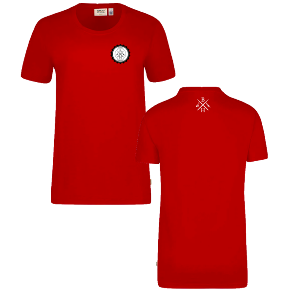Rotes Unisex T-Shirt / Motiv 2