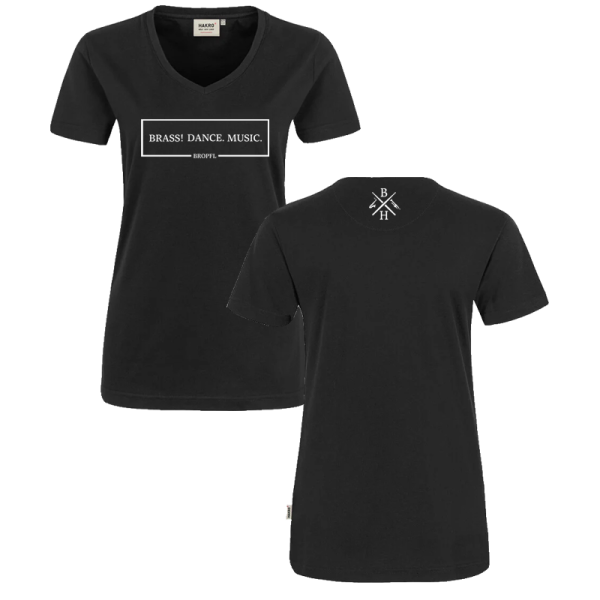 Schwarzes Damen T-Shirt / Motiv 8