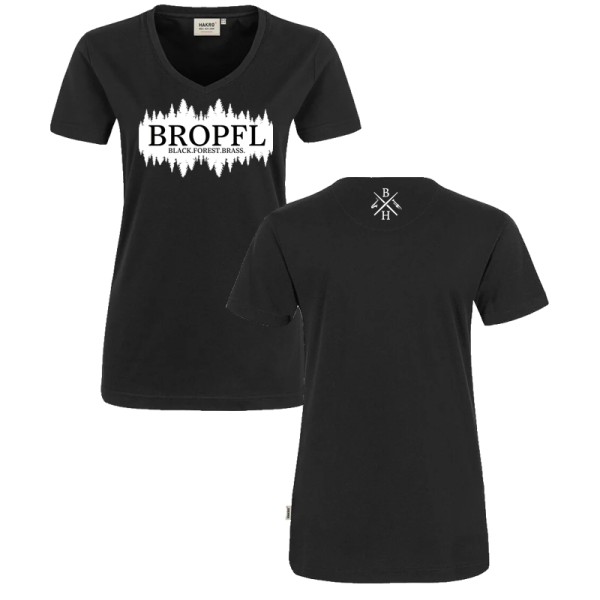 Schwarzes Damen T-Shirt / Motiv 6