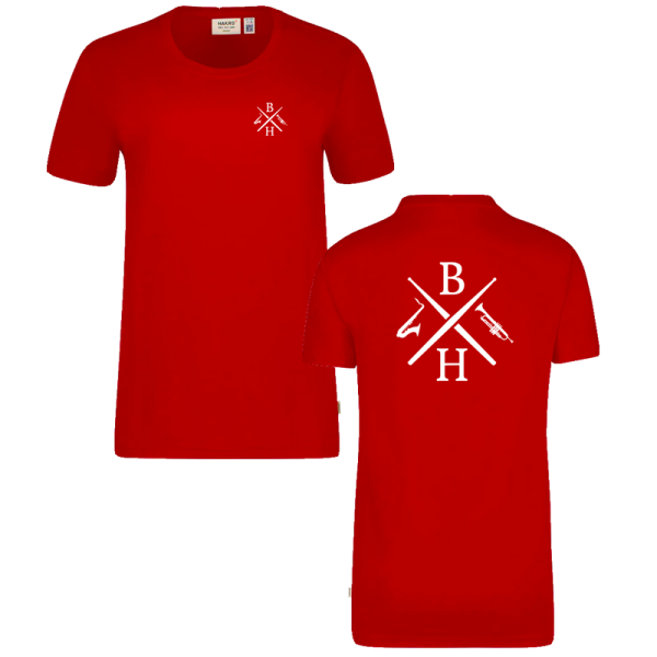 Rotes Unisex T-Shirt / Motiv 3