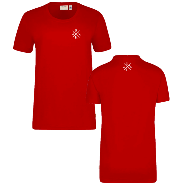 Rotes Unisex T-Shirt / Motiv 4