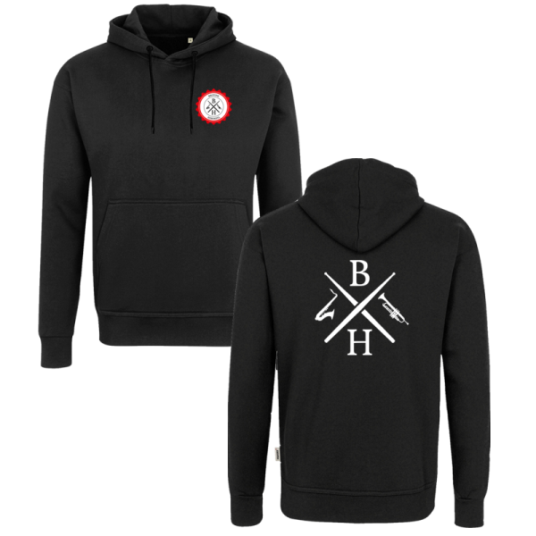 Schwarzer Hoody / Motiv 1