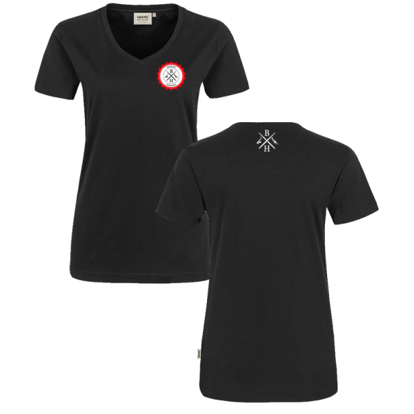 Schwarzes Damen T-Shirt / Motiv 2