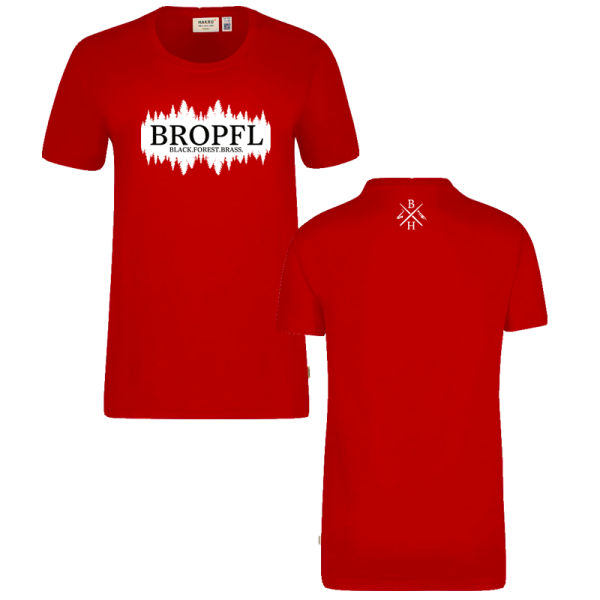 Rotes Unisex T-Shirt / Motiv 6