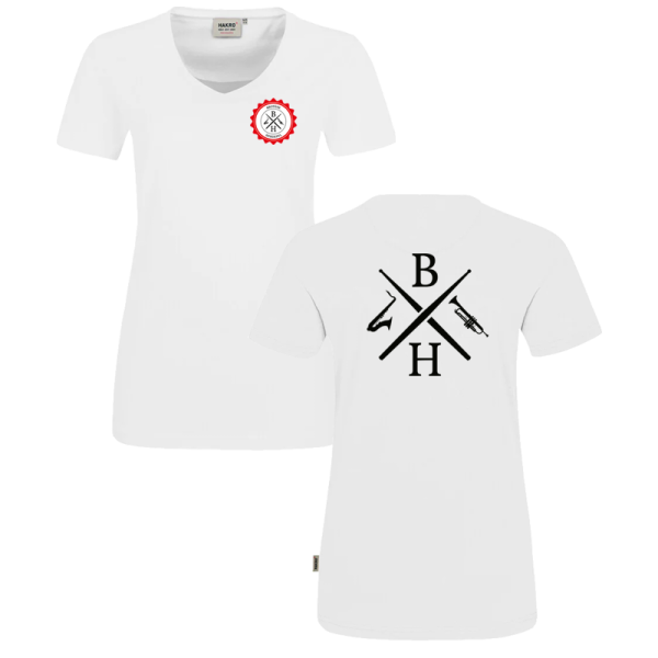 Weißes Damen T-Shirt / Motiv 1